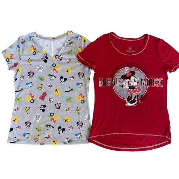 Disney Tops - 2 Disney Parks Women's T-Shirts Size S